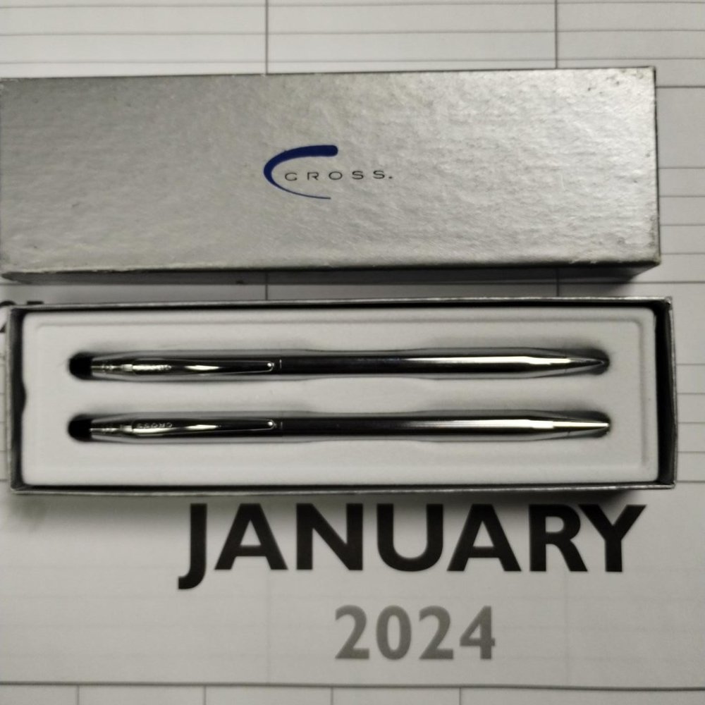 Cross - Ballpoint Pen & Pencil Set - NWOT